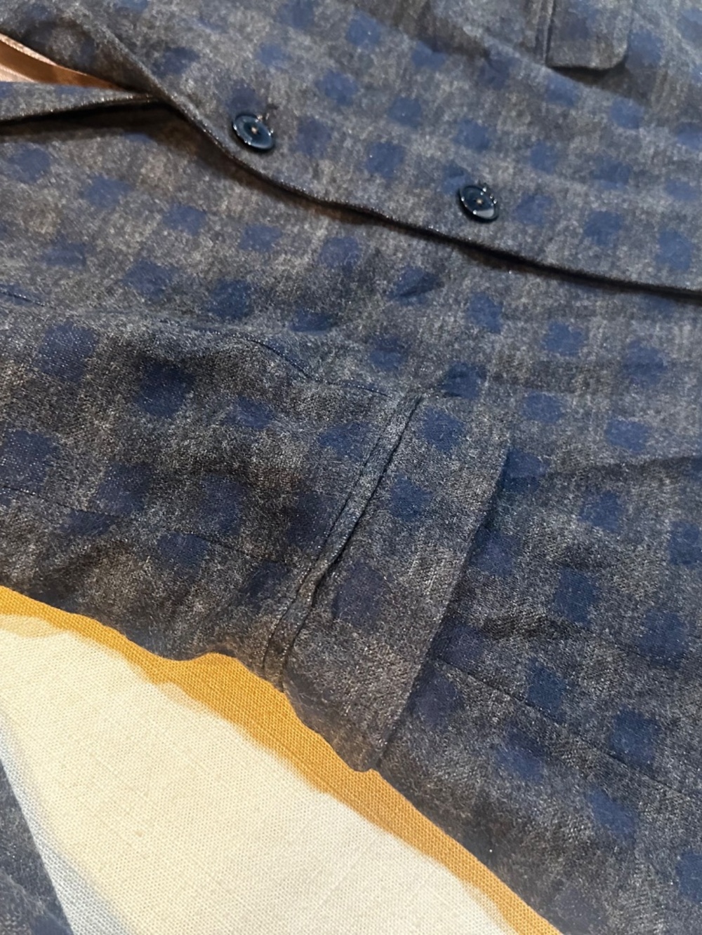 Manuel Ritz plaid Blazer - Picture 3 of 9
